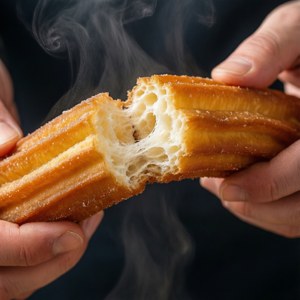 Pulling Churro Apart