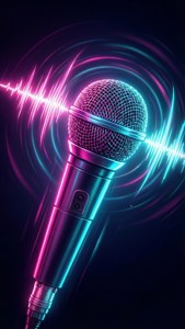 Pulsing FNF Mic Waves