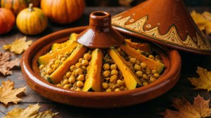 Pumpkin and Chickpea Tajine