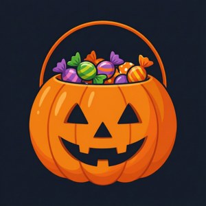 Pumpkin Candy Bucket