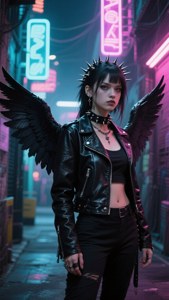 Punk Angel Cyberpunk