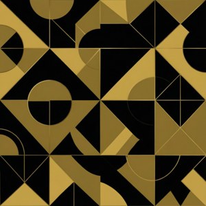 Purdue Gold & Black Geometry
