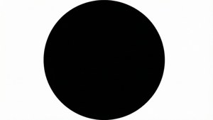 Pure Black Circle
