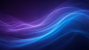 Purple Blue Waves