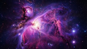 Purple Galaxy Nebula