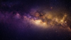 Purple Gold Nebula