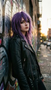 Purple Hair Hoshi