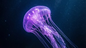 Purple Jellyfish Deep