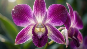 Purple Phalaenopsis Macro