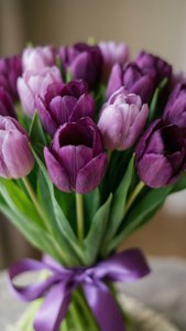 Purple Tulip Bouquet