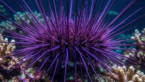 Purple Urchin Macro