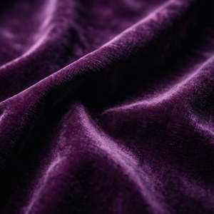 Purple Velvet Folds