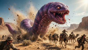 Purple Worm Attack
