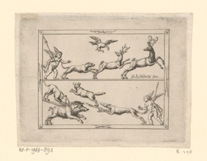 Putti op jacht