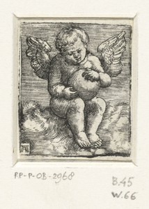 Putto met een bol