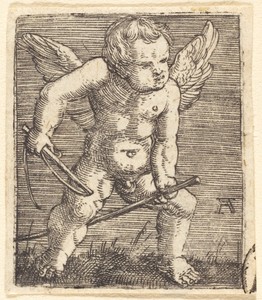 Putto Riding a Hobby Horse