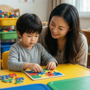 Puzzle Attention Training