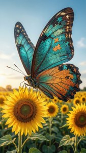 Puzzle Butterfly Flight
