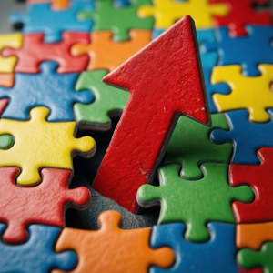 Puzzle Piece Arrow