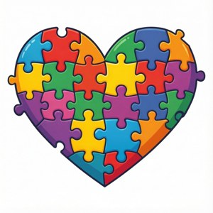 Puzzle Piece Heart