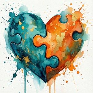 Puzzle Piece Heart