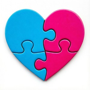 Puzzle Piece Heart