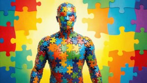 Puzzle Piece Person