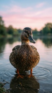 Puzzled Duck