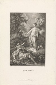 Pygmalion wordt in een droom door Venus bezocht