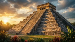 Pyramid at Dawn