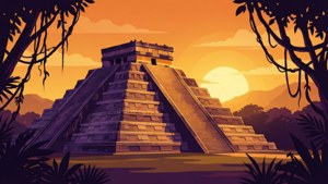 Pyramid at Sunrise