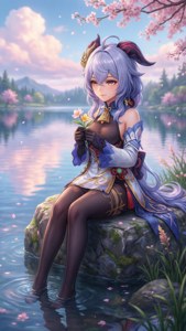 Qiqi by the Lake