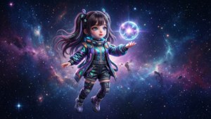 Qiqi in Cosmic Space