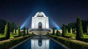 Quaid's Mausoleum Night