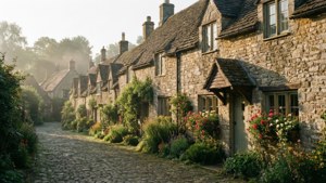 Quaint Village Morning