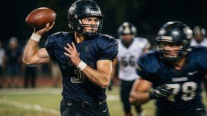 Quarterback in Action