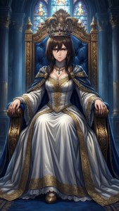 Queen Historia on Her Throne