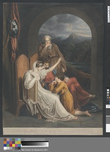 Queen Judith reciting to Alfred when a child