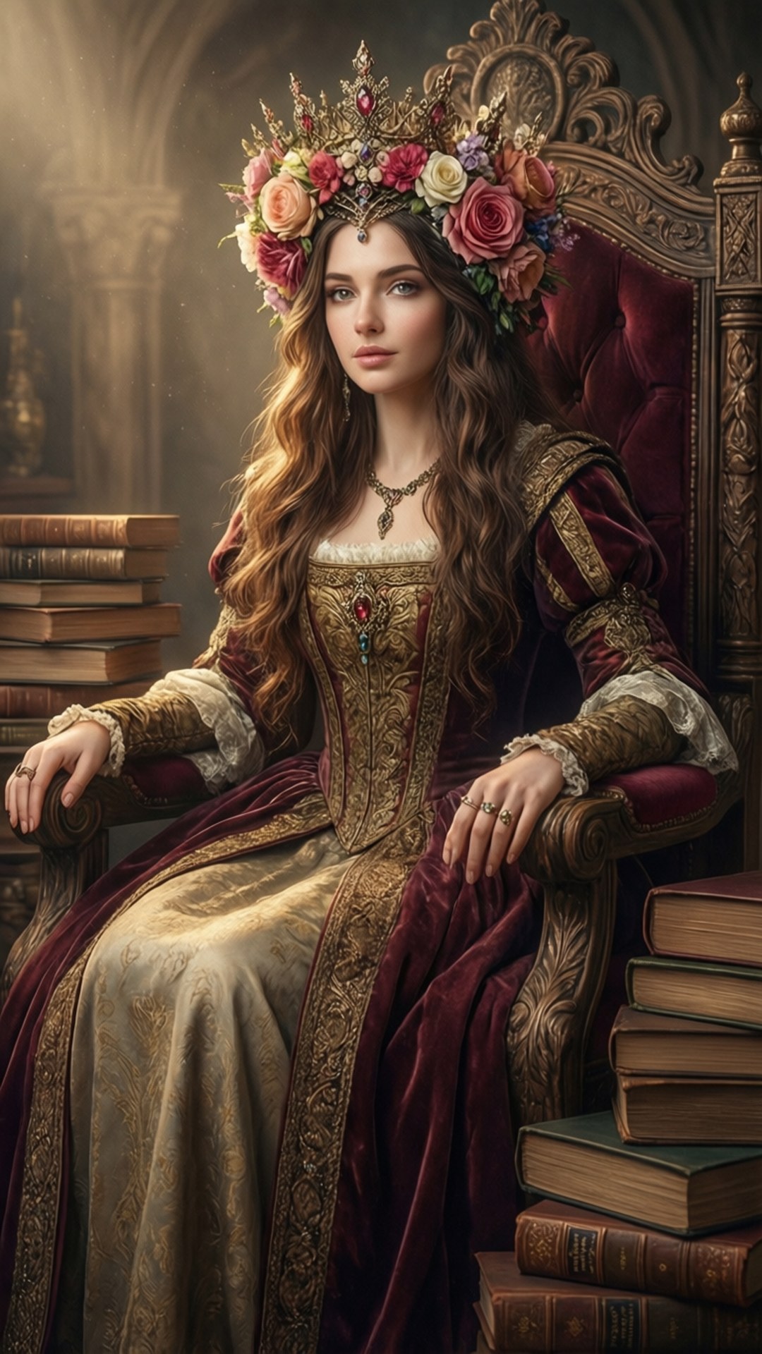 Queen of Knowledge by Wallpapers.art Studio