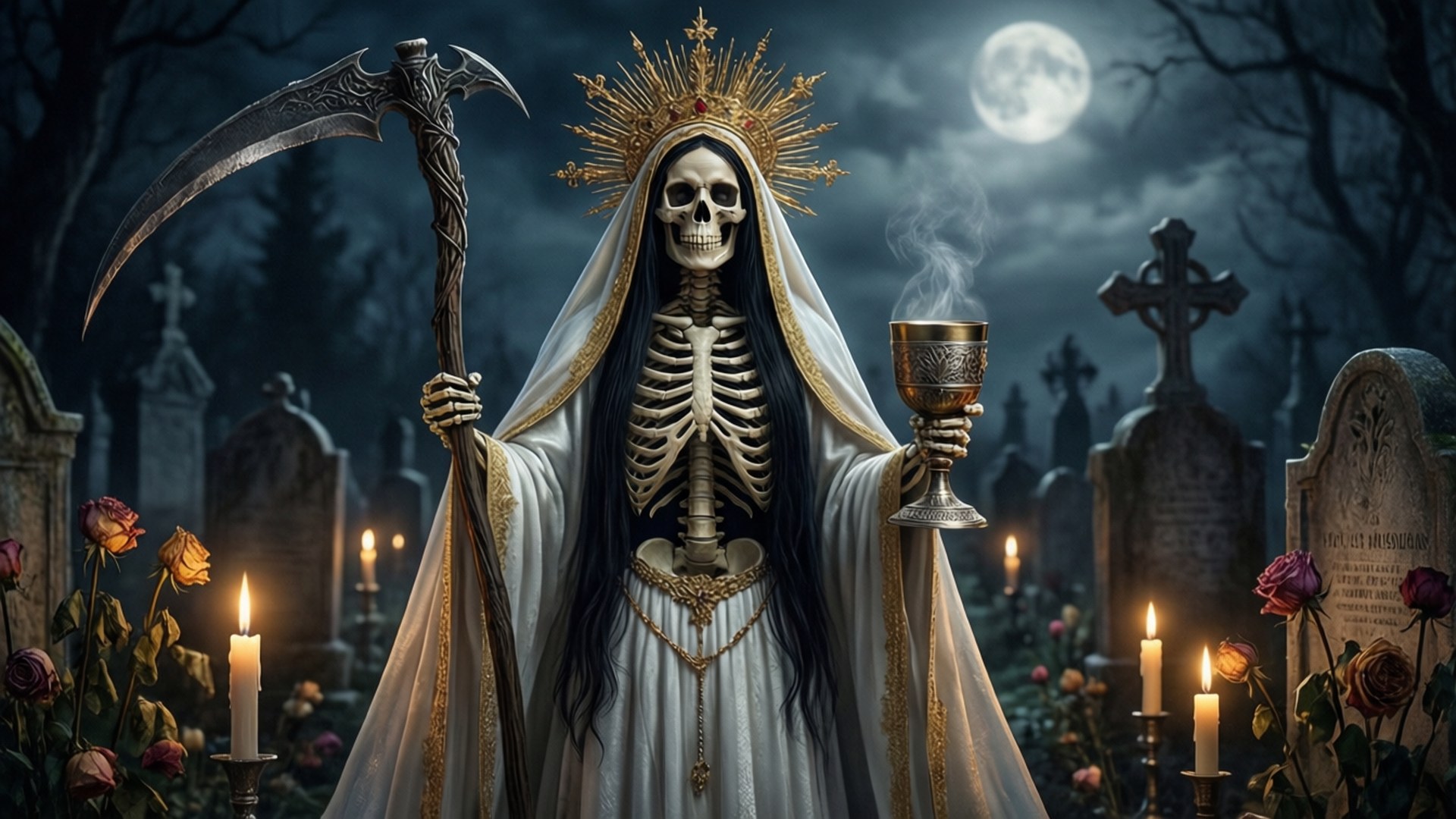 Queen of the Night by Wallpapers.art Studio