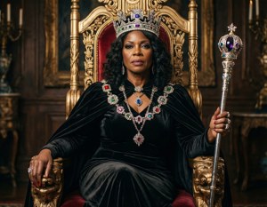 Queen on Throne