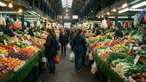 Queen Victoria Market Morning
