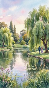 Queens Park Watercolor