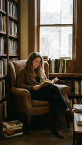 Quiet Library Reading
