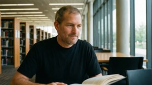 Quiet Reader in Library