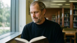 Quiet Reader in Library