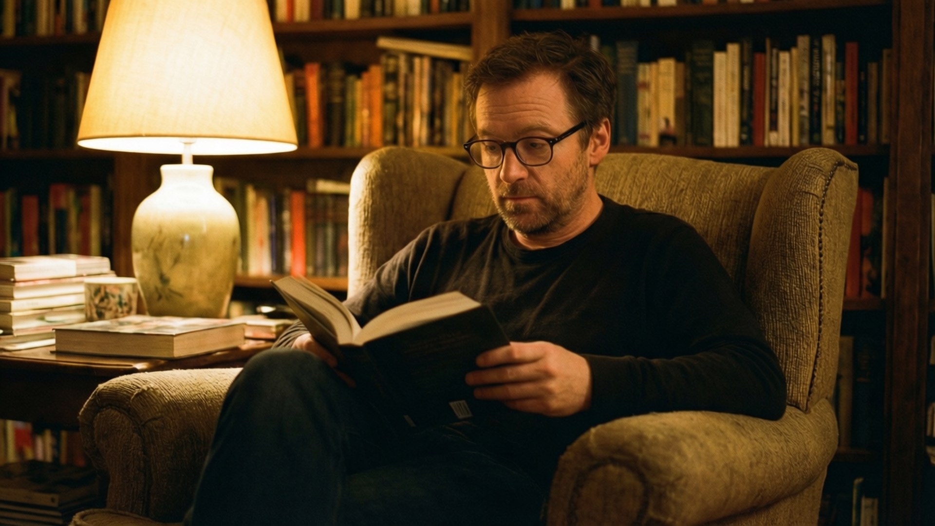 Quiet Reading by Wallpapers.art Studio