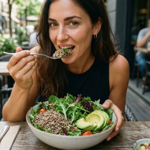 Quinoa Avocado Salad Bowl
