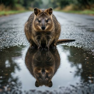 Quokka Reflection