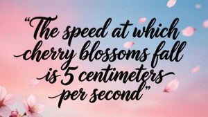 Quote of Speed